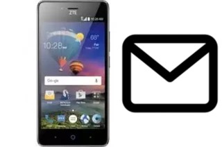 Set up mail in ZTE ZFive L LTE