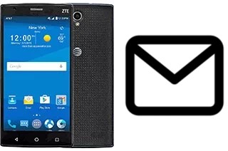 Set up mail in ZTE Zmax 2