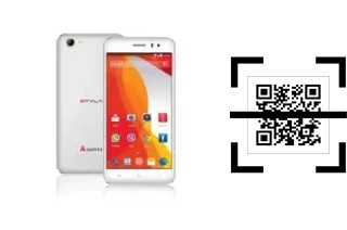 How to read QR codes on an Aamra STYLA?