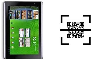 How to read QR codes on an Acer Iconia Tab A500?