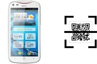 How to read QR codes on an Acer Liquid E2?