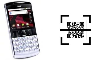 How to read QR codes on an Acer beTouch E210?