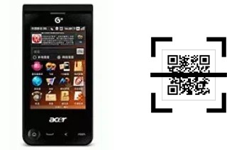 How to read QR codes on an Acer beTouch T500?