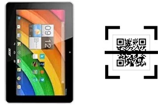 How to read QR codes on an Acer Iconia Tab A3?