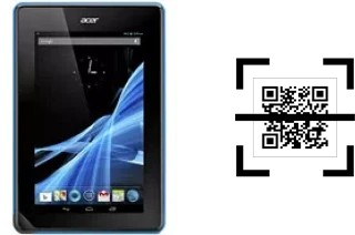 How to read QR codes on an Acer Iconia Tab B1-A71?