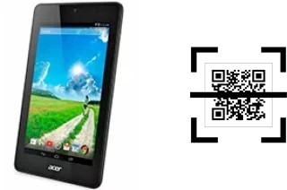 How to read QR codes on an Acer Iconia One 7 B1-730?