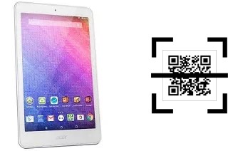 How to read QR codes on an Acer Iconia One 8 B1-820?