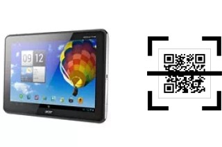 How to read QR codes on an Acer Iconia Tab A511?