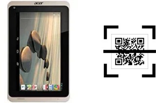 How to read QR codes on an Acer Iconia B1-720?