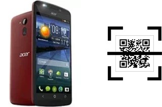 How to read QR codes on an Acer Liquid E700?