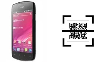 How to read QR codes on an Acer Liquid Glow E330?