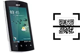 How to read QR codes on an Acer Liquid mt?