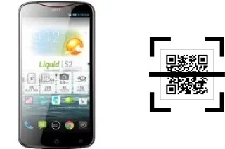 How to read QR codes on an Acer Liquid S2?