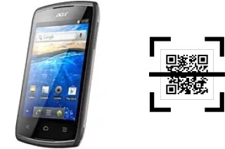 How to read QR codes on an Acer Liquid Z110?