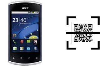 How to read QR codes on an Acer Liquid mini E310?