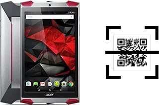 How to read QR codes on an Acer Predator 8?