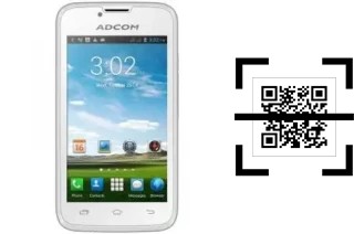 How to read QR codes on an Adcom A430 Plus?