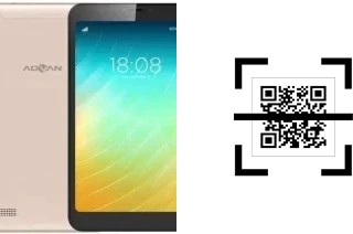 How to read QR codes on an Advan G-Tab 8?