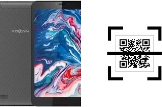 How to read QR codes on an Advan Tab 8?