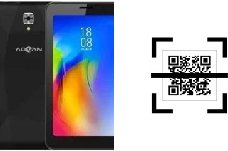 How to read QR codes on an Advan X7 Pro?