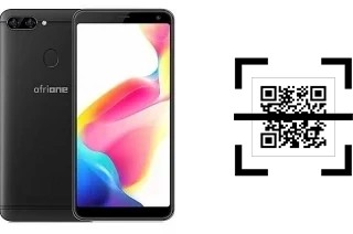 How to read QR codes on an AfriOne Gravity Z2?