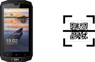 How to read QR codes on an AGM A1Q?