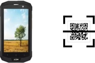 How to read QR codes on an AGM A8?