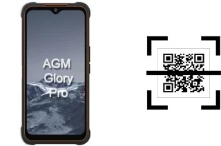 How to read QR codes on an AGM GLORY PRO?