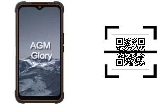 How to read QR codes on an AGM GLORY?