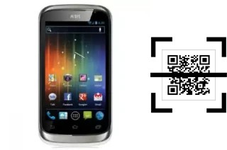 How to read QR codes on an Airis TM400?