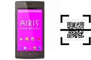 How to read QR codes on an Airis TM45DM?