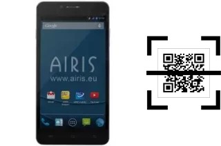 How to read QR codes on an Airis TM55Q?