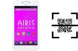 How to read QR codes on an Airis TM60D?