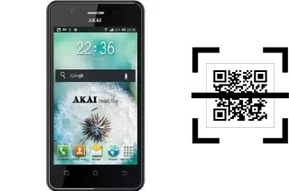 How to read QR codes on an Akai K40?