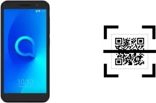 How to read QR codes on an Alcatel 1 (2019)?