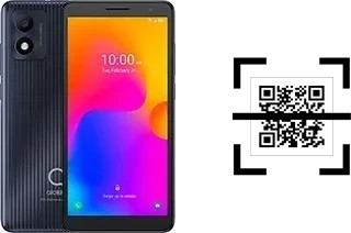 How to read QR codes on an alcatel 1B (2022)?