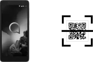 How to read QR codes on an Alcatel 1C (2019)?