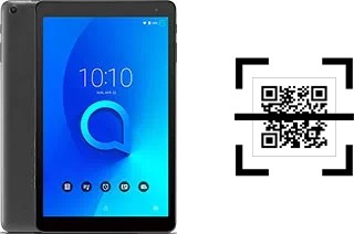 How to read QR codes on an alcatel 1T 10?