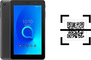 How to read QR codes on an alcatel 1T 7?