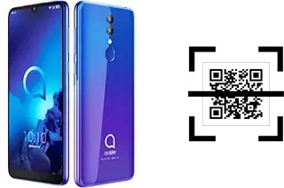 How to read QR codes on an alcatel 3 (2019)?