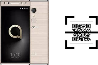 How to read QR codes on an alcatel 5?