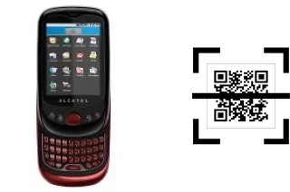 How to read QR codes on an alcatel OT-980?