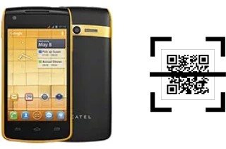 How to read QR codes on an alcatel OT-992D?