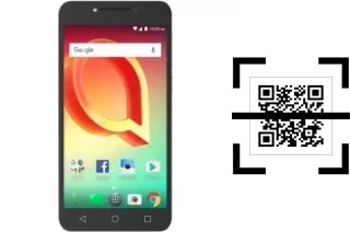 How to read QR codes on an Alcatel A50?