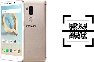 How to read QR codes on an alcatel A7 XL?