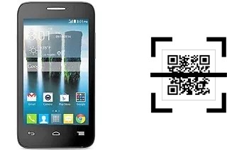 How to read QR codes on an alcatel Evolve 2?