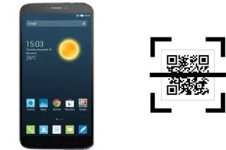 How to read QR codes on an alcatel Hero 2?