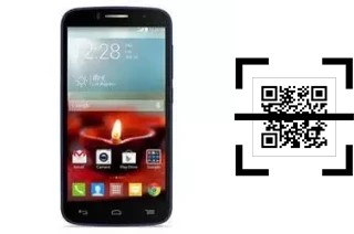 How to read QR codes on an Alcatel OneTouch Fierce 2?