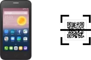 How to read QR codes on an Alcatel OneTouch Pixi First?