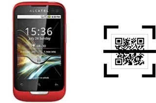 How to read QR codes on an alcatel OT-985?